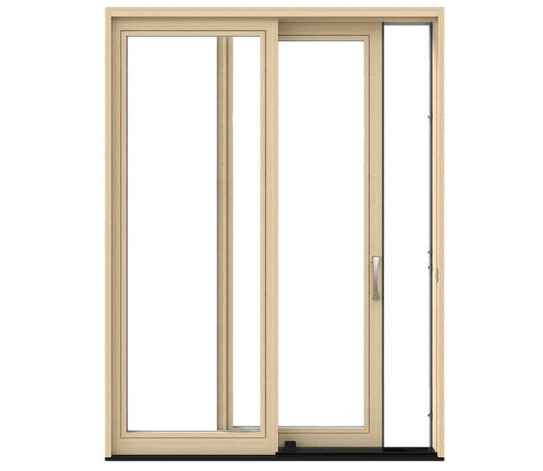 New York City Pella Lifestyle Series Wood Sliding Patio Doors