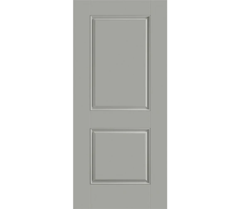 New York City Two Panel Square Fiberglass Entry Door